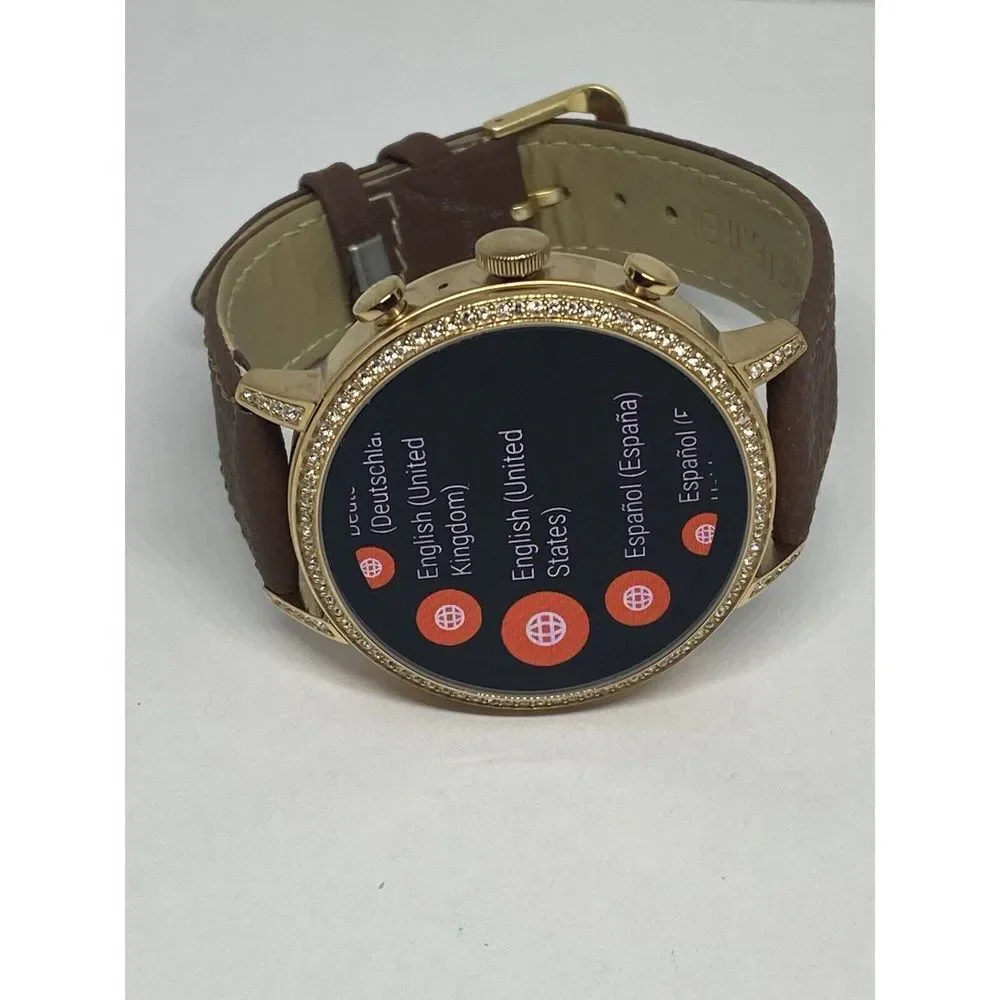 Fossil Gen 4 Authentic Digital Dial Smart Watch Custom Band FTW6011 AB450